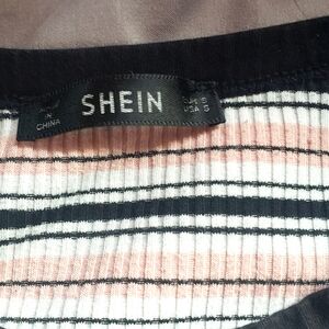 A stripped shirt